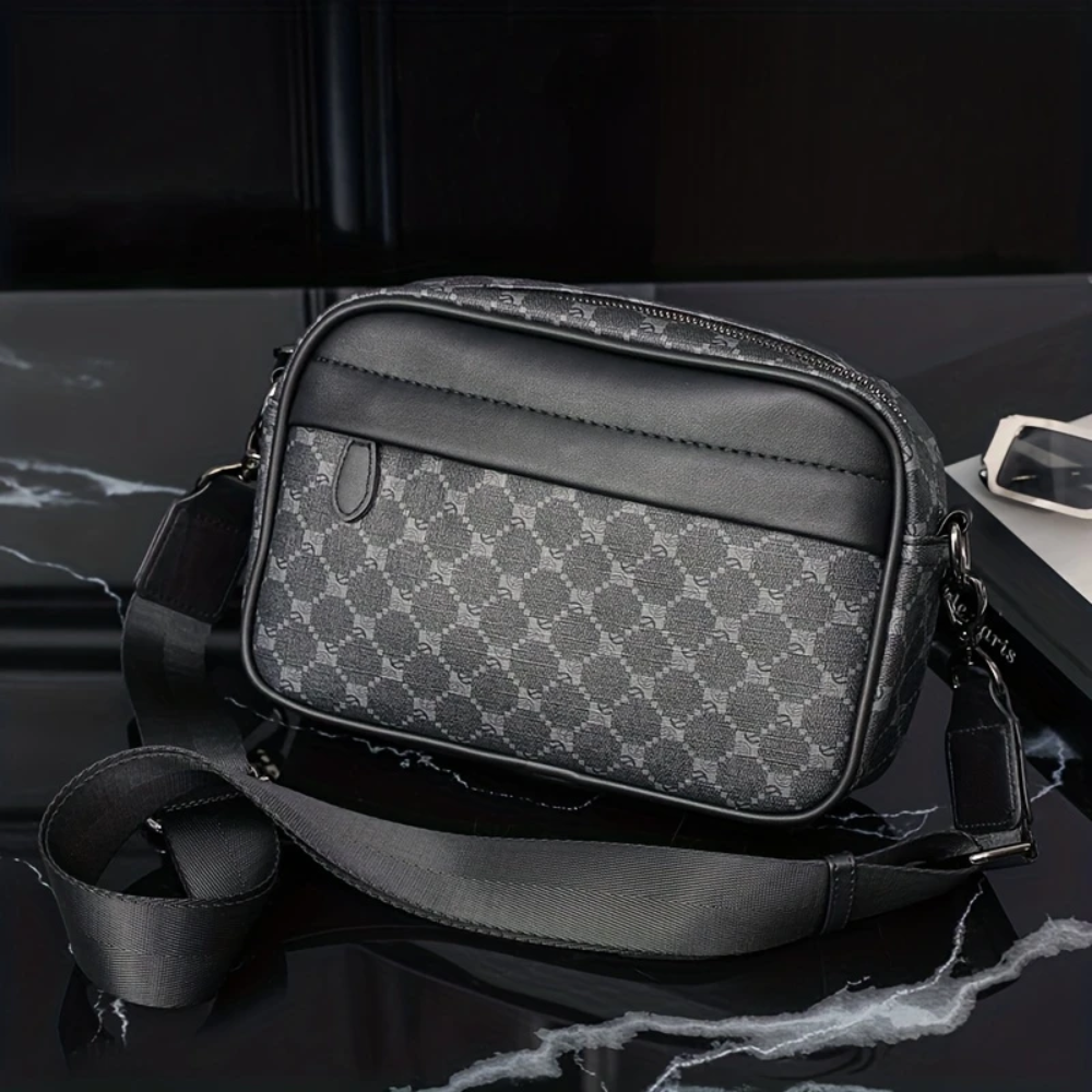 𝐙𝐢𝐩𝐋𝐢𝐧𝐞 –𝐁𝐥𝐚𝐜𝐤 𝐂𝐫𝐨𝐬𝐬𝐛𝐨𝐝𝐲 𝐁𝐚𝐠 𝐰𝐢𝐭𝐡 𝐀𝐝𝐣𝐮𝐬𝐭𝐚𝐛𝐥𝐞 𝐒𝐭𝐫𝐚𝐩 & 𝐒𝐞𝐜𝐮𝐫𝐞 𝐙𝐢𝐩